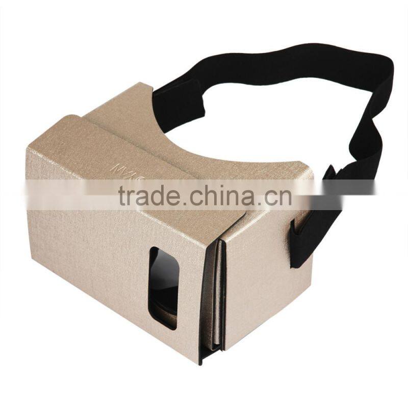 more popular and best price 3d glasses cardboard vr glasses PU