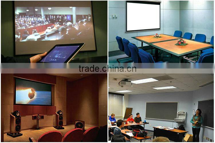 RGB 3 LED 3 LCD 1920 X 1080 WQXGA 3000 Lumens video projector screen for led projector