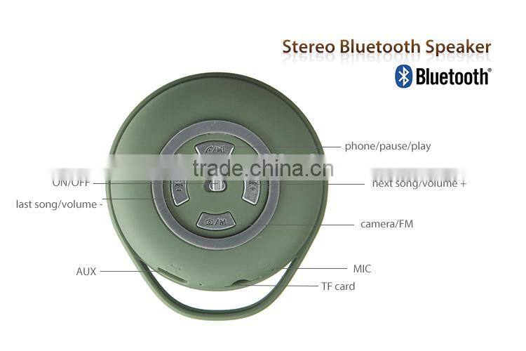 bluetooth speaker Hands free speakerphone with FM radio