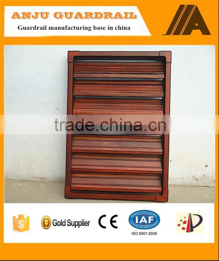 Sun shade aluminium louvers window plantation shutters HL-07