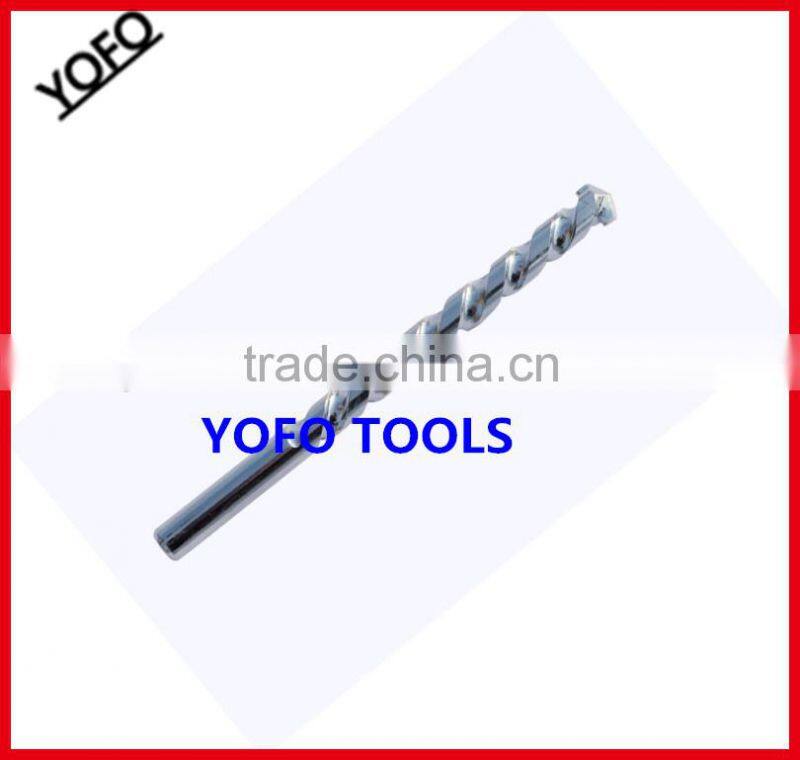 Masonry Drill Bit, Rolled, Zine Plated drill bit