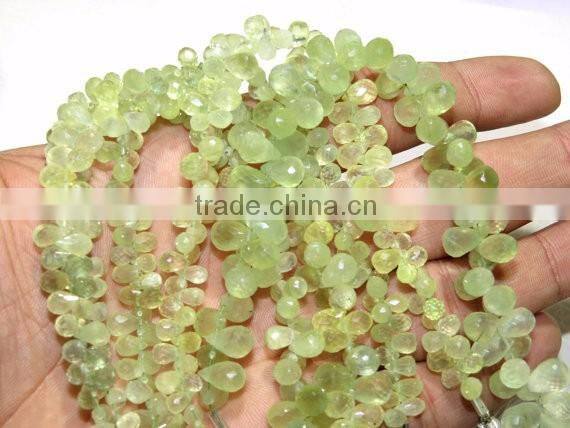 Prehn Faceted Drops Shape Beads