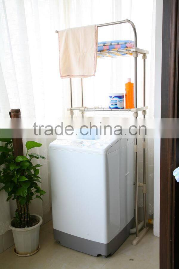 Hot sale extendable steel washing machine rack 3S-09