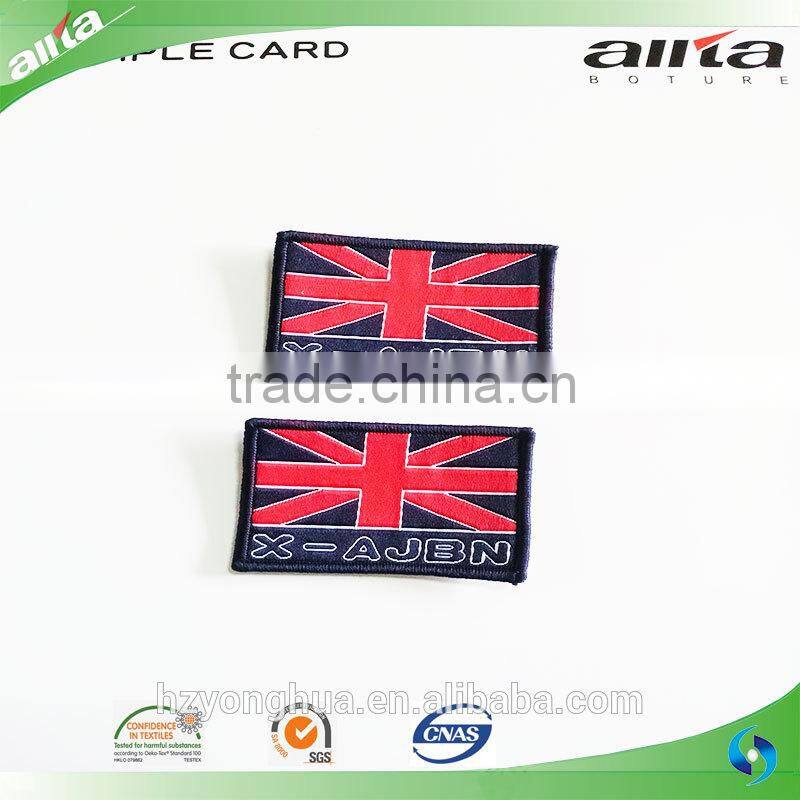 Direct Factory high quality custom woven patches in wholesale for work clothes