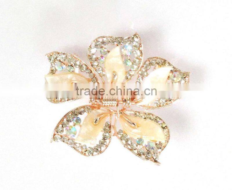 Colorful crystal hair claws Fashion hair claw girl's fashion jewelry