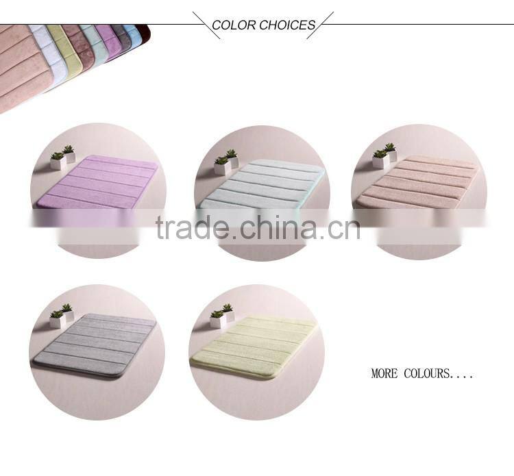 Thick Coral fleece memory cotton living room floor rugs of super soft and gentle feet touching