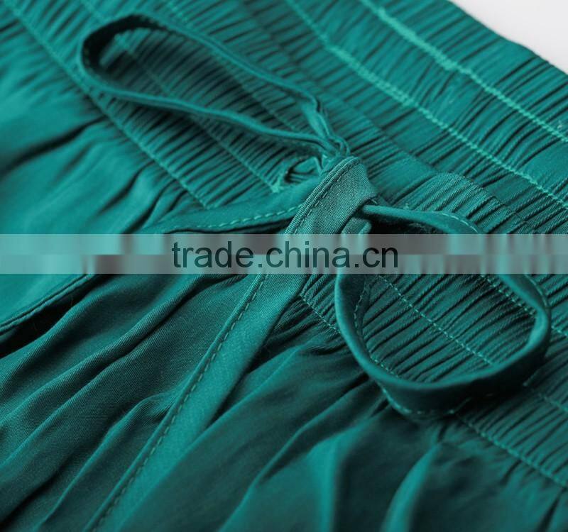 hot women pants in good quality satin fabric