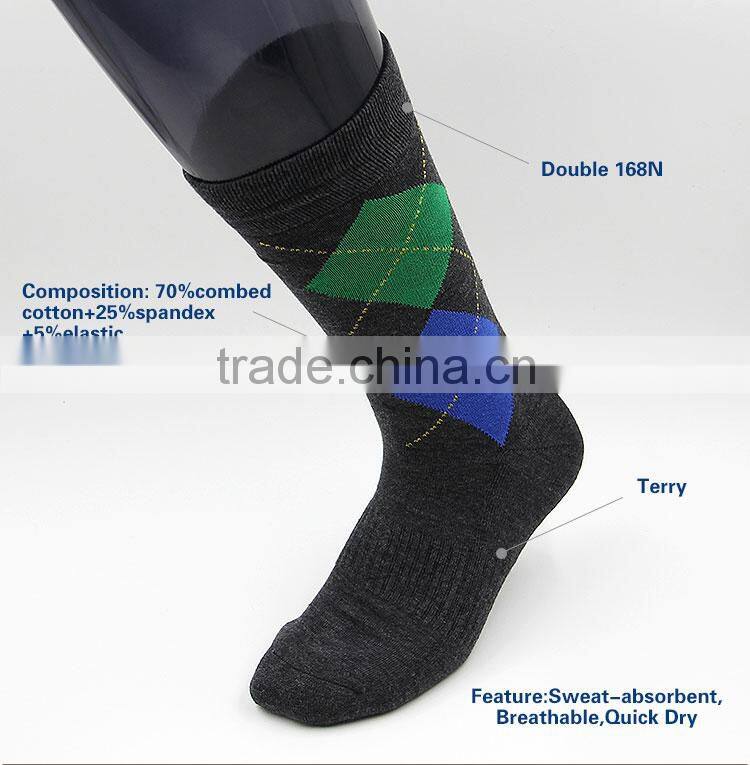 2014! Custom Design Black Socks China Manufacturer in High Quality!