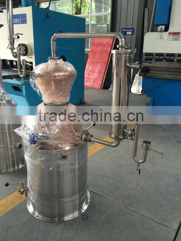 500 gallon Hybrid Pot Still with Short Copper Column