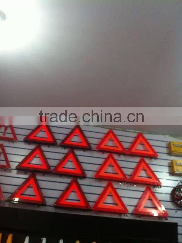 Safety product flashing led triangular warning/triangle