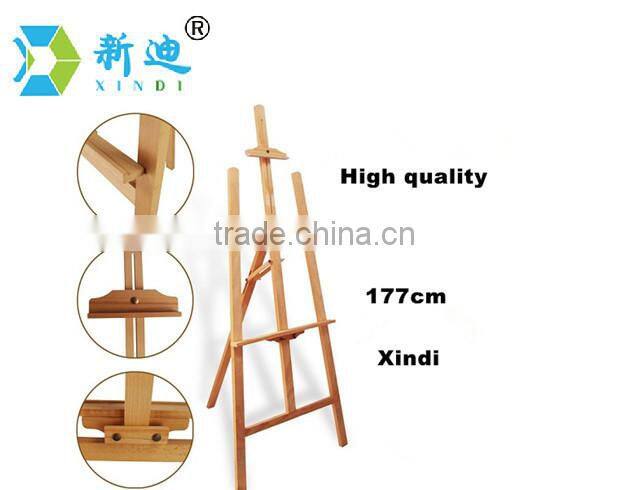 wood folding drawing easel