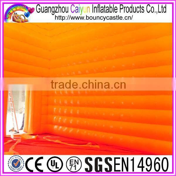 Outdoor used inflatable lawn tent/inflatable event cube tent camping rental