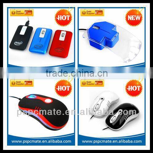 Engrave logo flat mini mouse for promotional use