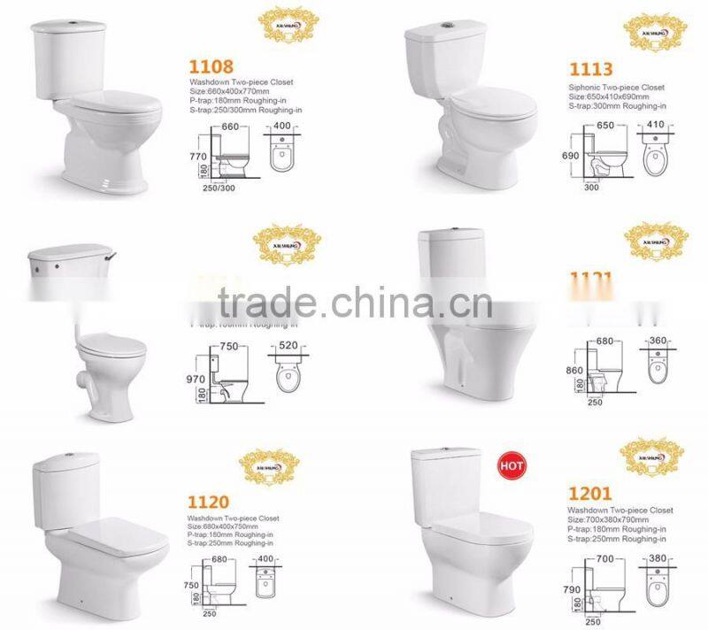 Hot Sale Designer Toilets Cheap Ceramic Bathroom Sanitary Ware Toilet Dual Flush Mechanism