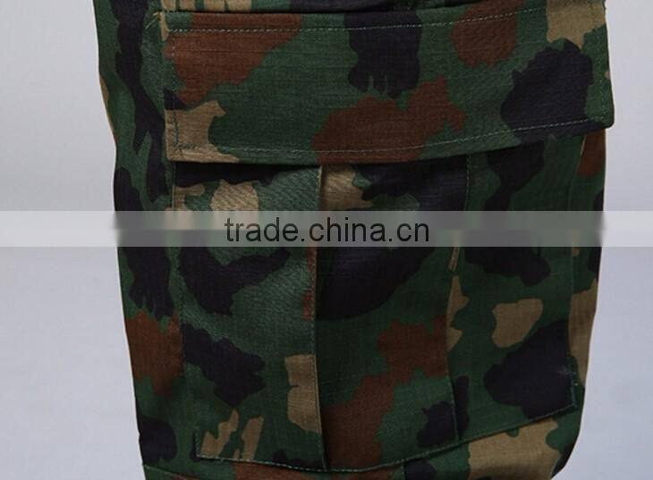 New Polygon Woodland camo polyester/ cotton african military uniform