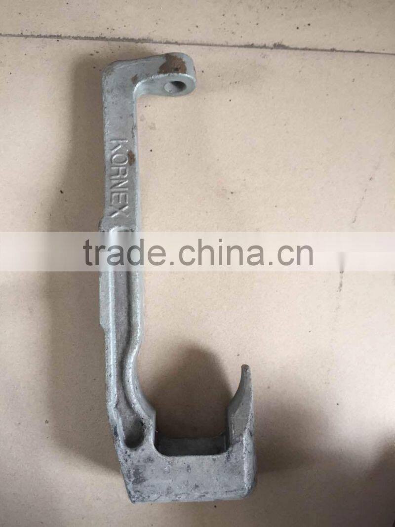 Investment Casting slaughtering equipment hooks with HGD/agricultural machinery parts