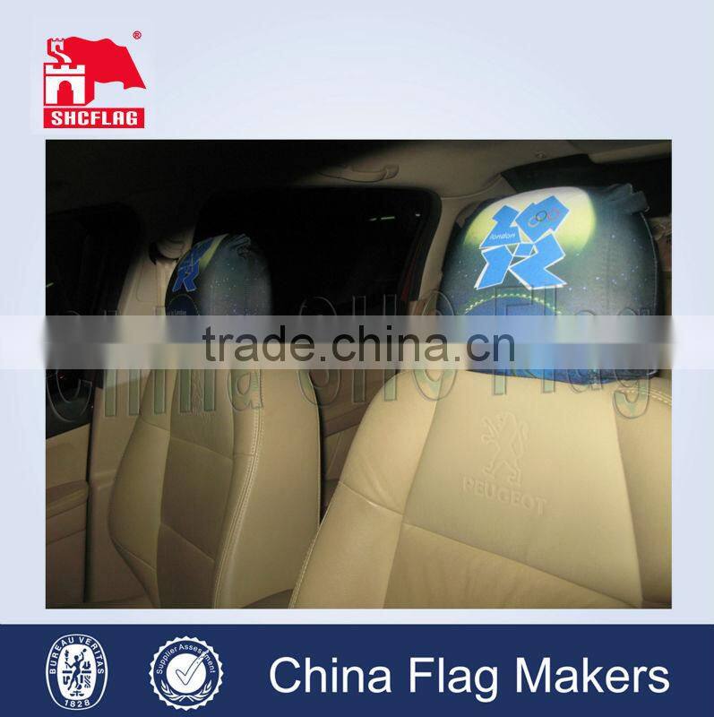 one-stop solution advertising disposable bus headrest cover, car seat headrest cover