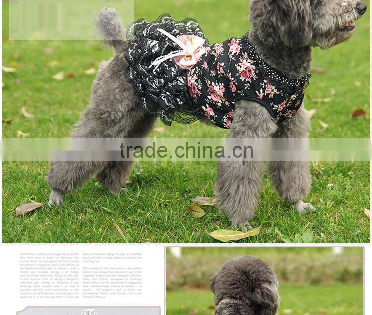 summer pet skirts pet clothing