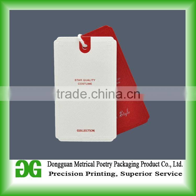 The production of various kinds of general beautiful plastic hang tag with clip