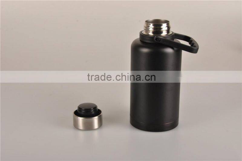 40 oz BPA Free Stainless Steel Powder Coated Double Wall Insulated Beer Growler with Customized Logo