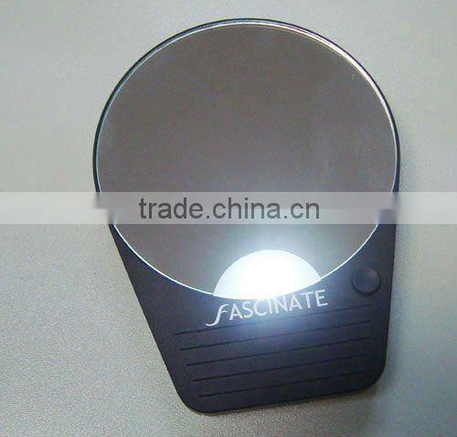 10x magnifying makeup mirror with suction cup on the back