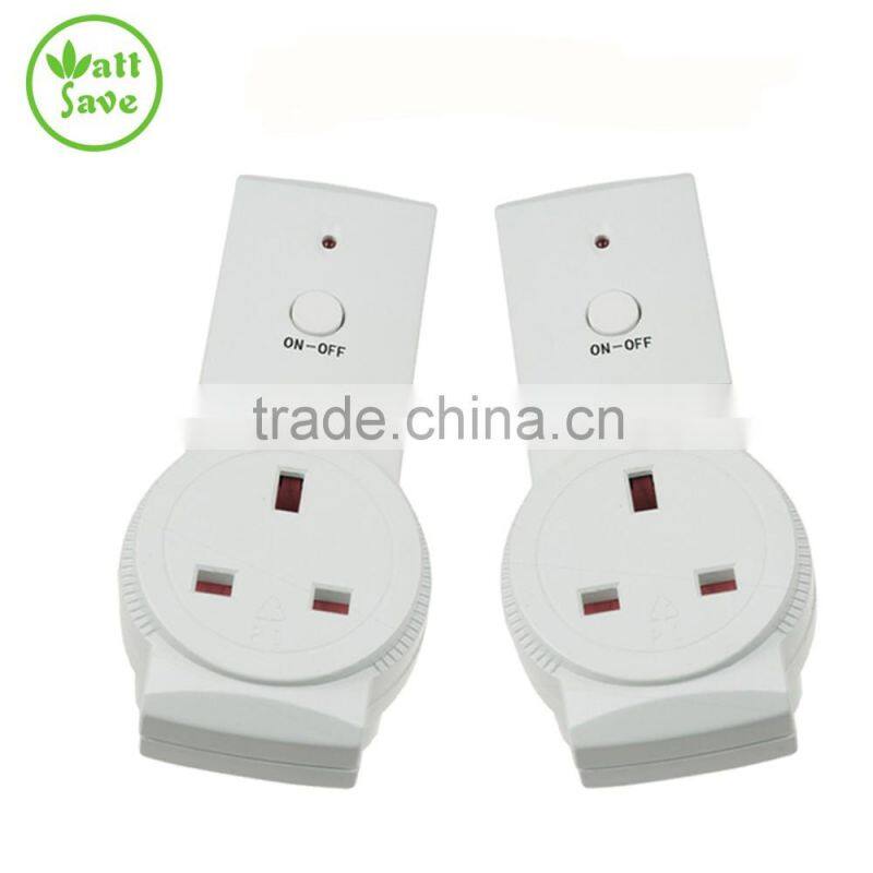 UK plug remote control socekt switch