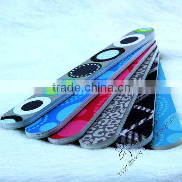 double side emery board nail file