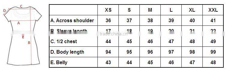 Custom spandex bamboo fiber plain blank short sleeve maternity dresses