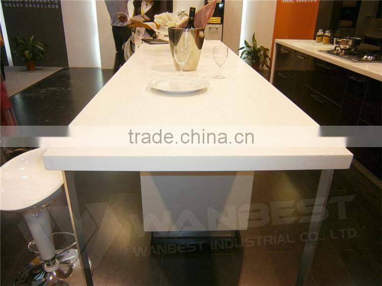 New Arrival discount white marble kitchen counter tops