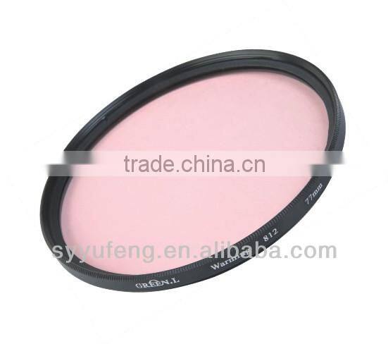 Warming 812 filters camera 25-82mm