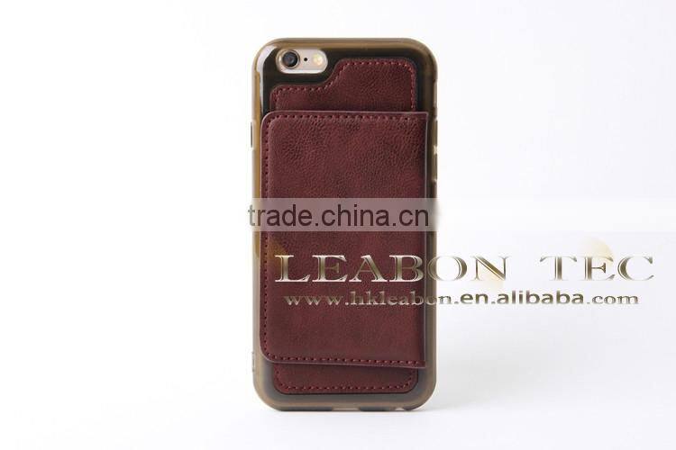 manufacturing high quality leather cell phone case for iphone 6s