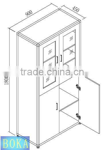 Full height steel cabinet
