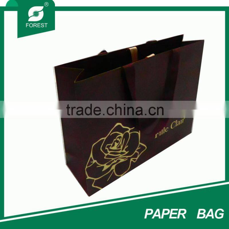 KRAFT PAPER BAG & SHOPPING BAG WITH PAPER HANDLE