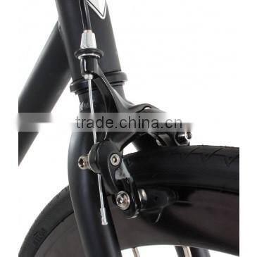 700C Hi-ten steel all black fixed gear bicycle bike KB-700C-M16049