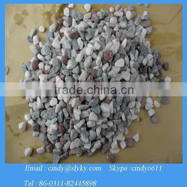 dyed colored gravel stone sand for decoration