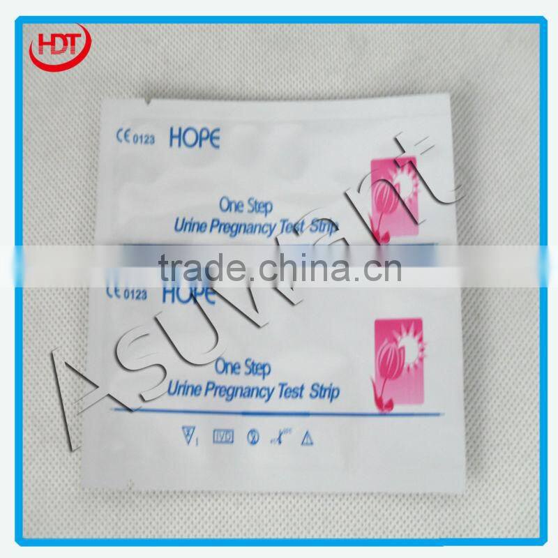 Pregnancy testing packaging three side sealed aluminium Foil bags