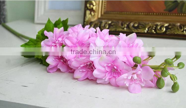 flower fabric delphinium artificial delphinium