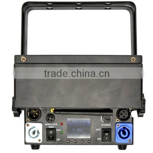 6X18W 6 IN 1 rgbwa uv battery powered wireless dmx led flat par can for wedding decoration