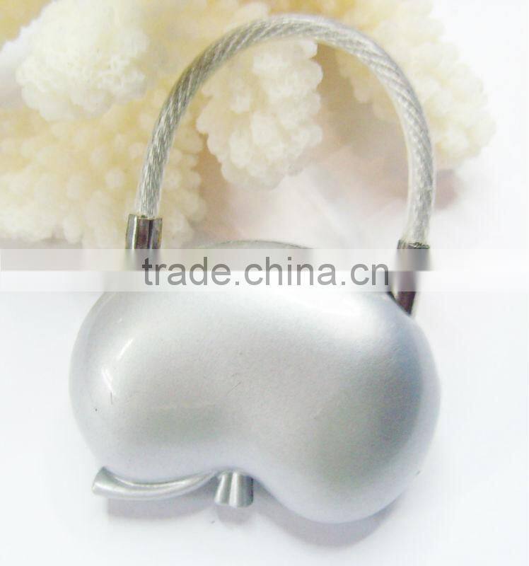 Kidney Shaped Medical code safe luggage and suitcase wire padlock