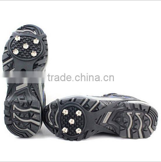 Sport's Equipment saftey silicone anti-slip ice crampons for snowshoes