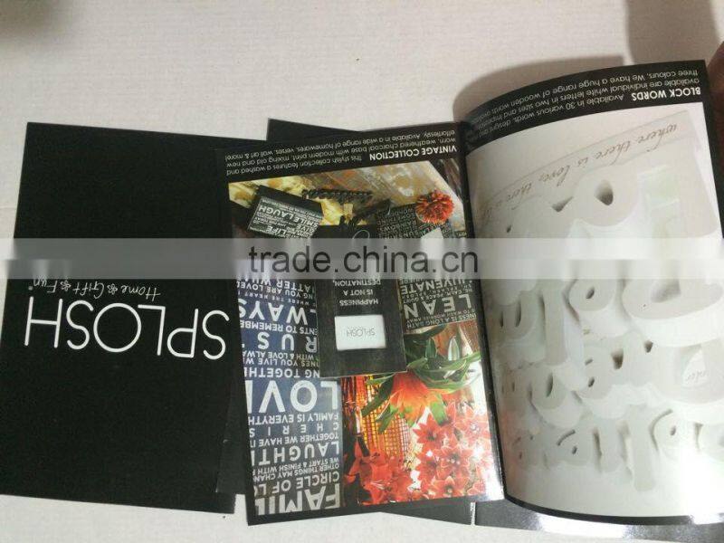 brochure paper booklet for gift shop products list