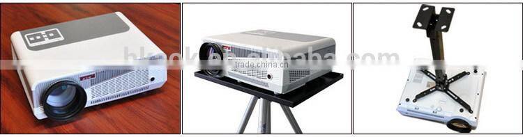 Brightest 4500lumens Native 1280*800 Full HD Led Digital Smart Projector,Wireless connect to iPhone/iPad