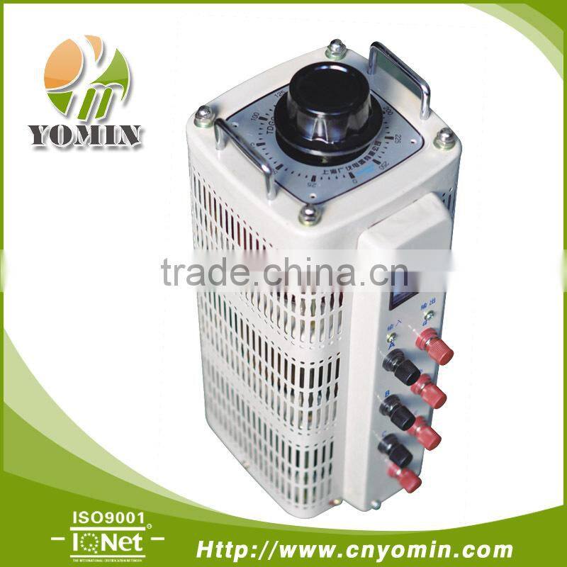 Manufacturer Three phase AC Voltage Regulator , 1500VA Input 380V Regulator /