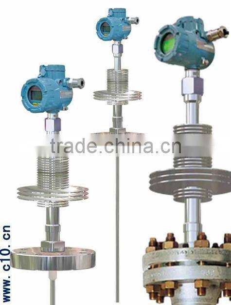 RF2030C guided wave radar level transmitter penetrating radar for single probe flange top mounted