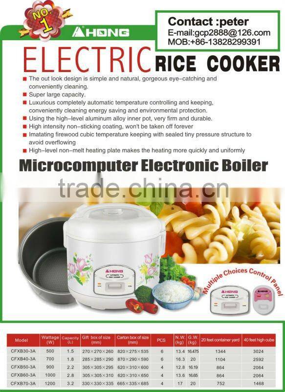 Deluxe Electric Rice Cooker
