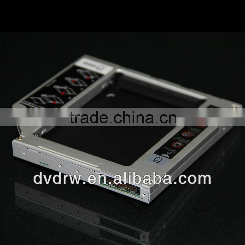 2.5" SATA 2nd Optical Bay Hard Drive Enclosure HDD Caddy for 12.7mm universal CD/DVD-ROM