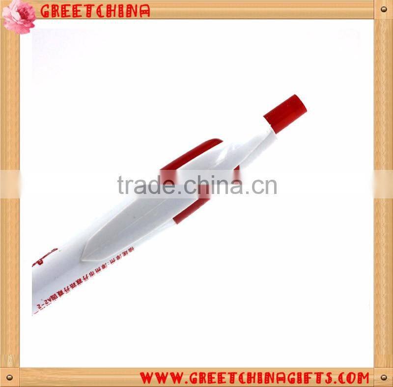 Custom Printed Promotional Ads Plastic Cheap Ball Pen