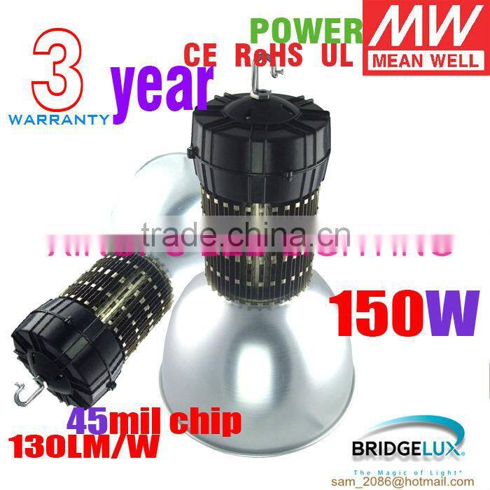 Hot-sale products! Bridgelux chip 130lm/W 120w led high bay light