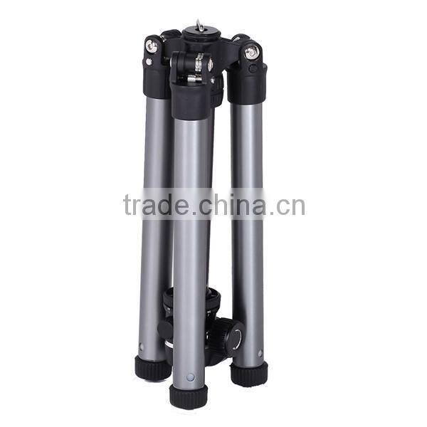 SUNRISE mini multicolor aluminum camera tripod with rotating camera ball head
