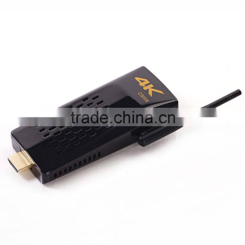 Android 4.4 TV RK3288 Quad Core mini PC TV Box with IR Remote Control,2GB/8GB External 2.4G antenna Connec CS008